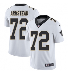 Youth Nike New Orleans Saints #72 Terron Armstead White Vapor Untouchable Limited Player NFL Jersey