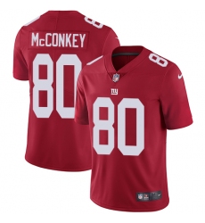 Men's Nike New York Giants #80 Phil McConkey Red Alternate Vapor Untouchable Limited Player NFL Jersey