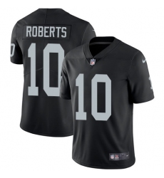 Men's Nike Oakland Raiders #10 Seth Roberts Black Team Color Vapor Untouchable Limited Player NFL Jersey