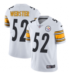 Youth Nike Pittsburgh Steelers #52 Mike Webster White Vapor Untouchable Limited Player NFL Jersey