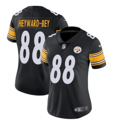 Women's Nike Pittsburgh Steelers #88 Darrius Heyward-Bey Black Team Color Vapor Untouchable Limited Player NFL Jersey