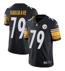Youth Nike Pittsburgh Steelers #79 Javon Hargrave Black Team Color Vapor Untouchable Limited Player NFL Jersey