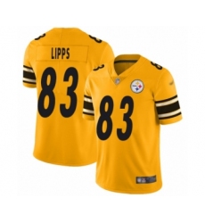 Men's Pittsburgh Steelers #83 Louis Lipps Limited Gold Inverted Legend Football Jersey