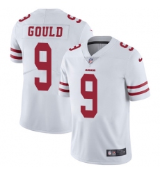 Youth Nike San Francisco 49ers #9 Robbie Gould White Vapor Untouchable Limited Player NFL Jersey