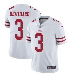 Youth Nike San Francisco 49ers #3 C. J. Beathard White Vapor Untouchable Limited Player NFL Jersey