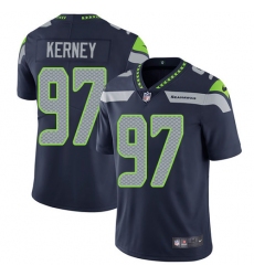 Youth Nike Seattle Seahawks #97 Patrick Kerney Steel Blue Team Color Vapor Untouchable Limited Player NFL Jersey