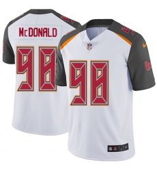 Youth Nike Tampa Bay Buccaneers #98 Clinton McDonald White Vapor Untouchable Limited Player NFL Jersey