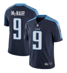 Youth Nike Tennessee Titans #9 Steve McNair Navy Blue Alternate Vapor Untouchable Limited Player NFL Jersey
