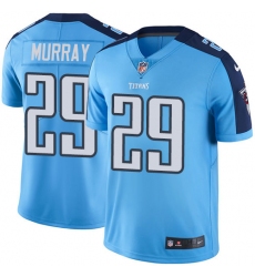 Men's Nike Tennessee Titans #29 DeMarco Murray Limited Light Blue Rush Vapor Untouchable NFL Jersey
