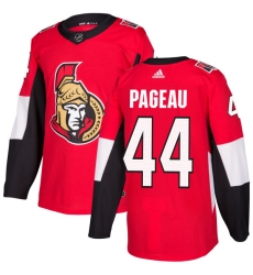 Men's Adidas Ottawa Senators #44 Jean-Gabriel Pageau Authentic Red Home NHL Jersey