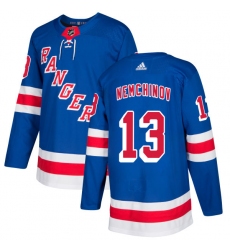 Men's Adidas New York Rangers #13 Sergei Nemchinov Premier Royal Blue Home NHL Jersey