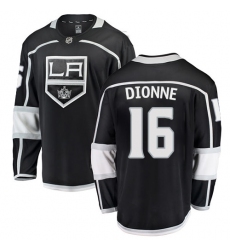 Youth Los Angeles Kings #16 Marcel Dionne Authentic Black Home Fanatics Branded Breakaway NHL Jersey