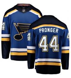 Youth St. Louis Blues #44 Chris Pronger Fanatics Branded Royal Blue Home Breakaway NHL Jersey
