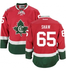 Youth Reebok Montreal Canadiens #65 Andrew Shaw Authentic Red New CD NHL Jersey