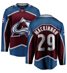 Men's Colorado Avalanche #29 Nathan MacKinnon Fanatics Branded Maroon Home Breakaway NHL Jersey