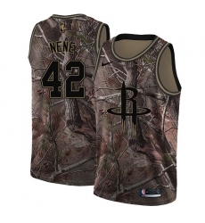 Women's Nike Houston Rockets #42 Nene Swingman Camo Realtree Collection NBA Jersey