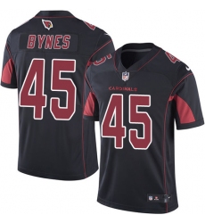 Men's Nike Arizona Cardinals #45 Josh Bynes Elite Black Rush Vapor Untouchable NFL Jersey