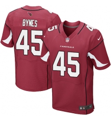 Men's Nike Arizona Cardinals #45 Josh Bynes Elite Red Team Color NFL Jersey
