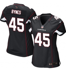 Women's Nike Arizona Cardinals #45 Josh Bynes Game Black Alternate NFL Jersey
