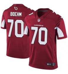 Youth Nike Arizona Cardinals #70 Evan Boehm Red Team Color Vapor Untouchable Elite Player NFL Jersey
