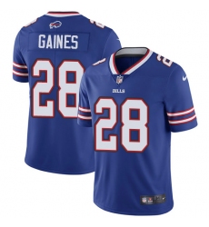Youth Nike Buffalo Bills #28 E.J. Gaines Royal Blue Team Color Vapor Untouchable Elite Player NFL Jersey