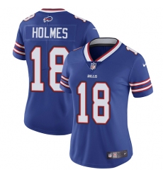 Women's Nike Buffalo Bills #18 Andre Holmes Royal Blue Team Color Vapor Untouchable Elite Player NFL Jersey