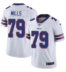 Youth Nike Buffalo Bills #79 Jordan Mills White Vapor Untouchable Limited Player NFL Jersey