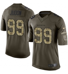 Men's Nike Baltimore Ravens #99 Matt Judon Elite Green Salute to Service NFL Jersey