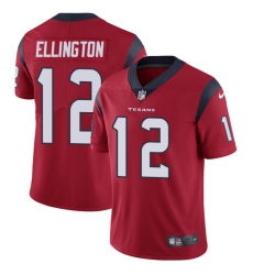 Youth Nike Houston Texans #12 Bruce Ellington Red Alternate Vapor Untouchable Elite Player NFL Jersey