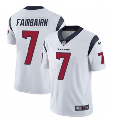 Men's Nike Houston Texans #7 Ka'imi Fairbairn White Vapor Untouchable Limited Player NFL Jersey