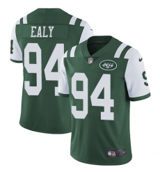 Youth Nike New York Jets #94 Kony Ealy Green Team Color Vapor Untouchable Limited Player NFL Jersey
