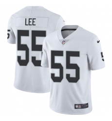 Youth Nike Oakland Raiders #55 Marquel Lee White Vapor Untouchable Limited Player NFL Jersey