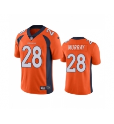 Men's Denver Broncos #28 Latavius Murray Orange Vapor Untouchable Stitched Jersey