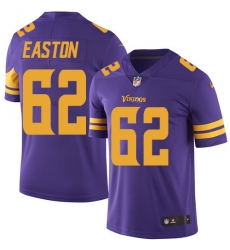 Youth Nike Minnesota Vikings #62 Nick Easton Limited Purple Rush Vapor Untouchable NFL Jersey