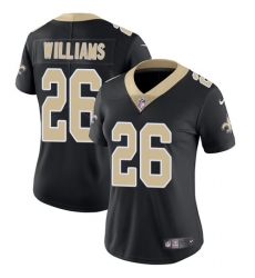 Women's Nike New Orleans Saints #26 P. J. Williams Black Team Color Vapor Untouchable Limited Player NFL Jersey