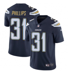 Men's Nike Los Angeles Chargers #31 Adrian Phillips Navy Blue Team Color Vapor Untouchable Limited Player NFL Jersey
