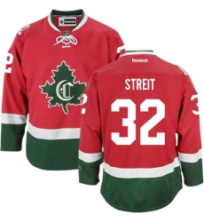 Men's Reebok Montreal Canadiens #32 Mark Streit Authentic Red New CD NHL Jersey