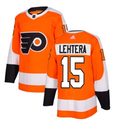 Youth Adidas Philadelphia Flyers #15 Jori Lehtera Authentic Orange Home NHL Jersey
