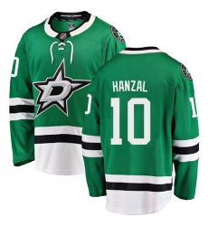 Youth Dallas Stars #10 Martin Hanzal Authentic Green Home Fanatics Branded Breakaway NHL Jersey