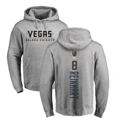 NHL Adidas Vegas Golden Knights #8 Griffin Reinhart Gray Backer Pullover Hoodie