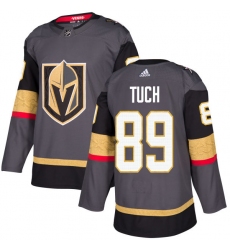 Youth Adidas Vegas Golden Knights #89 Alex Tuch Authentic Gray Home NHL Jersey