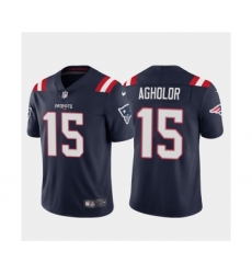 Men's New England Patriots #15 Nelson Agholor Navy Vapor Untouchable Limited Stitched Jersey