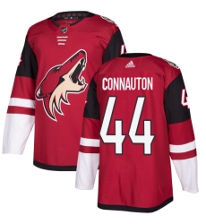 Youth Adidas Arizona Coyotes #44 Kevin Connauton Authentic Burgundy Red Home NHL Jersey