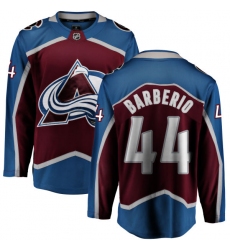 Men's Colorado Avalanche #44 Mark Barberio Fanatics Branded Maroon Home Breakaway NHL Jersey