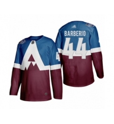 Youth Colorado Avalanche #44 Mark Barberio Authentic Burgundy Blue 2020 Stadium Series Hockey Jersey