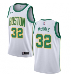 Women's Nike Boston Celtics #32 Kevin Mchale Swingman White NBA Jersey - City Edition