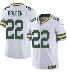 Men's Green Bay Packers #22 Matthew Golden White 2025 Vapor Untouchable Limited Football Stitched Jersey