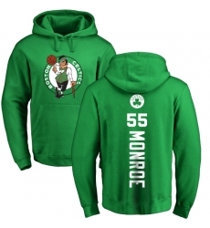 NBA Nike Boston Celtics #55 Greg Monroe Kelly Green Backer Pullover Hoodie