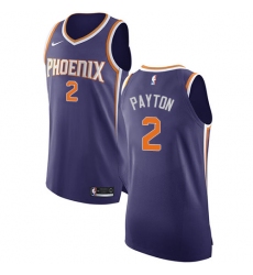 Women's Nike Phoenix Suns #2 Elfrid Payton Authentic Purple Road NBA Jersey - Icon Edition