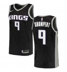 Youth Nike Sacramento Kings #9 Iman Shumpert Authentic Black NBA Jersey Statement Edition